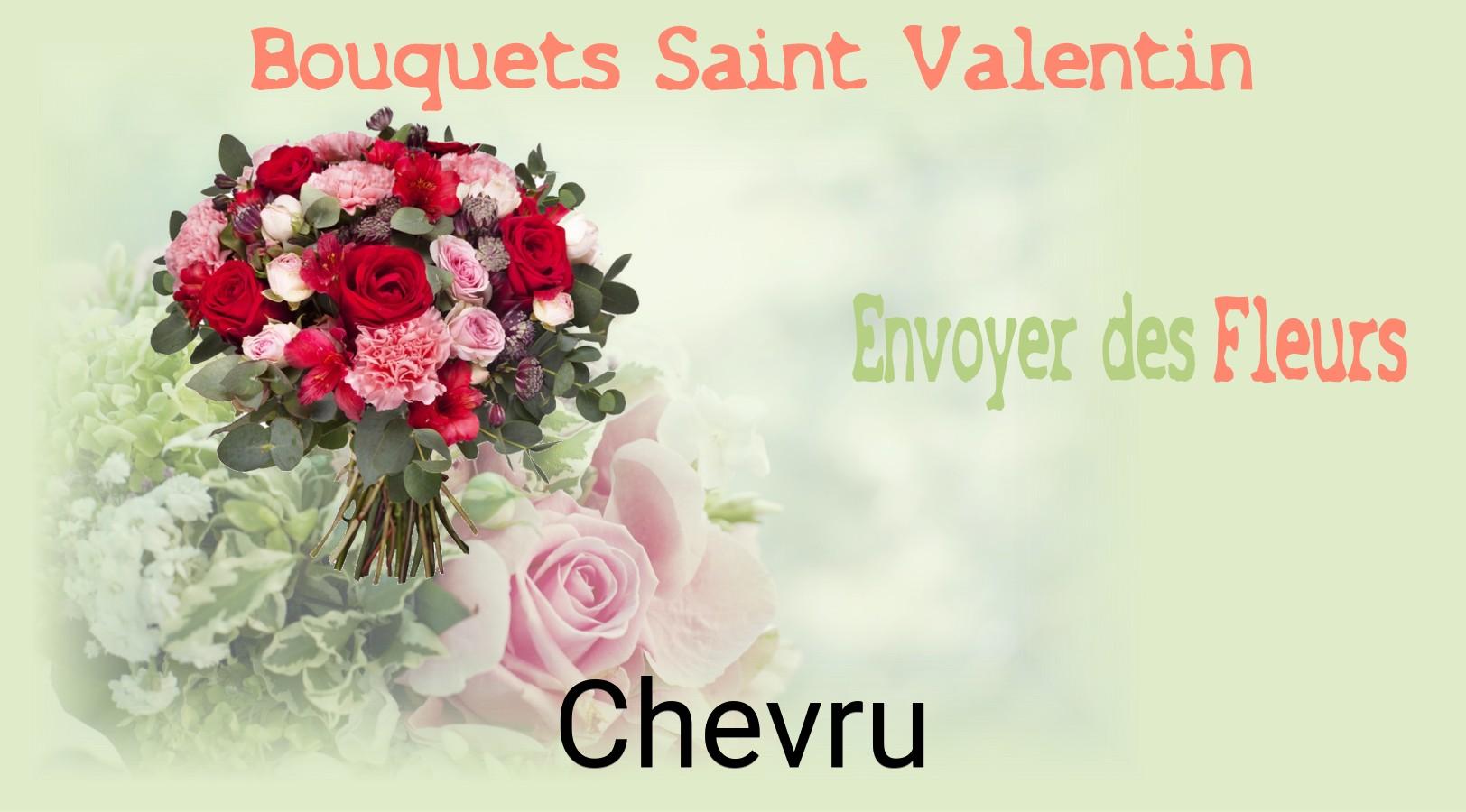 Roses de Saint-Valentin livrées à Chevru